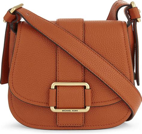 michael kors maxine medium saddle bag|Maxine Medium Leather Saddlebag .